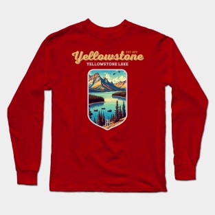 USA - NATIONAL PARK - YELLOWSTONE - Yellowstone Lake - 15 Long Sleeve T-Shirt